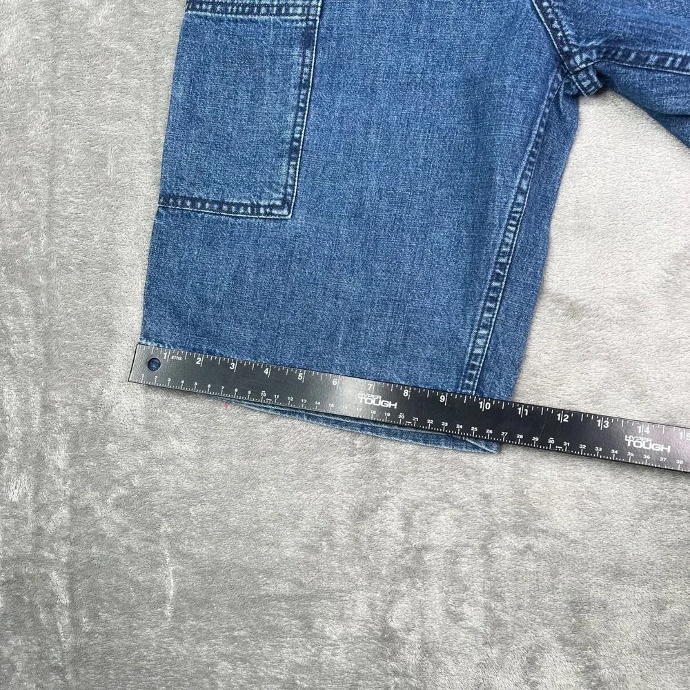 Polo Ralph Lauren Jeans Co. Denim Cargo Shorts Womens 16 Blue Carpenter‎ 11